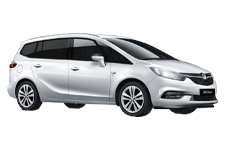Car Hire South Ockendon - Vauxhall Zafira 5 + 2 - Minibus hire South ockendon